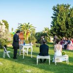 Ceremonia civil en el Jardín Trasero